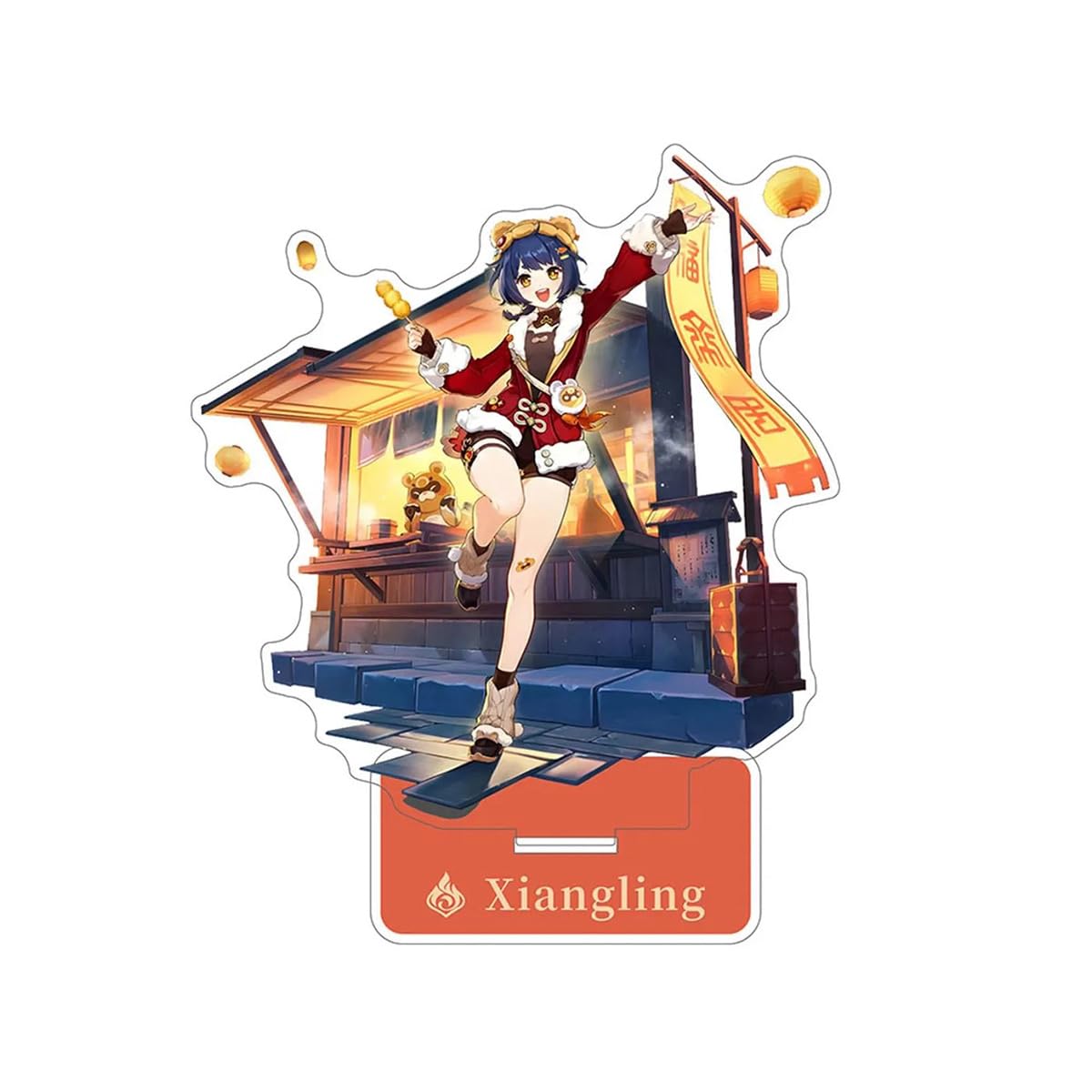 Amazon.co.jp: 原神 アクリルスタンド 胡桃 香菱 海灯祭 グッズ
